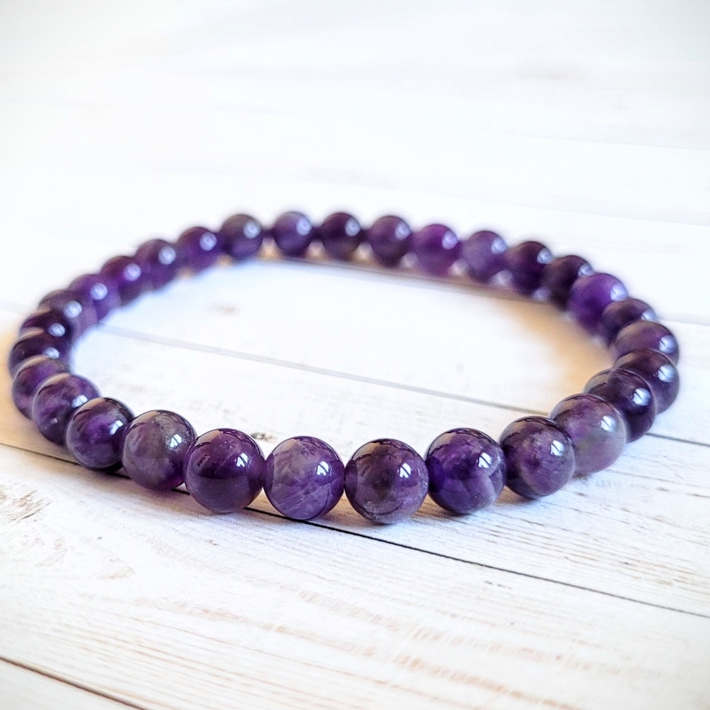 Amethyst Gemstone Bracelet